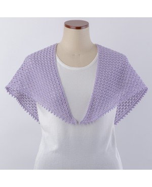 Crochet thread emmy grande solid 50g light purple