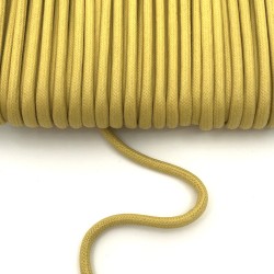 Waxed cotton cording yellow...