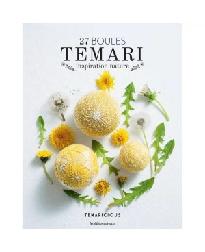 27 bolas TEMARI - Inspiración en la naturaleza