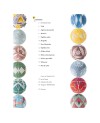 27 bolas TEMARI - Inspiración en la naturaleza