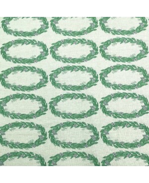Couronne -  Tissu conçu par ALICE MAKABE - Vert