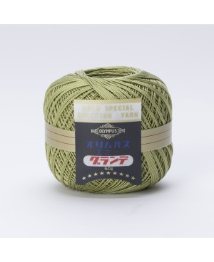 50 g de hilo de ganchillo verde Emmy Grande Solid