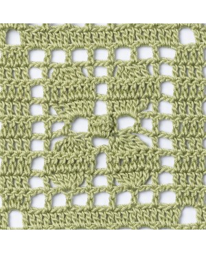 50 g de hilo de ganchillo verde Emmy Grande Solid