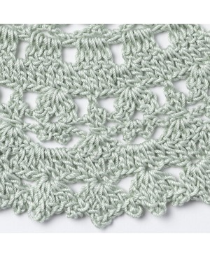 Fil à crochet 50g vert pâle Emmy Grande Solid