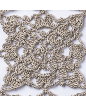 Fil à crochet 50g marron clair Emmy Grande Solid