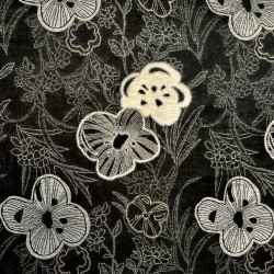 Floral Jacquard fabric