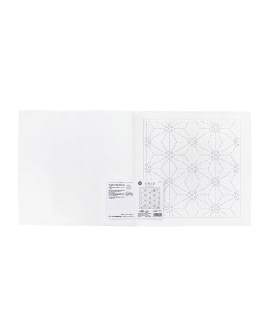 Sashiko Sampler Hana Fukin Rokkakukamon