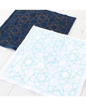 Sashiko-Mustertuch Hana Fukin Onoegasane
