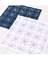 Sashiko Sampler Hana Fukin Tessen