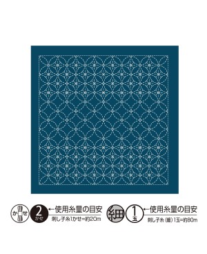 Campionario Sashiko Hana Fukin Shippoutsunagi