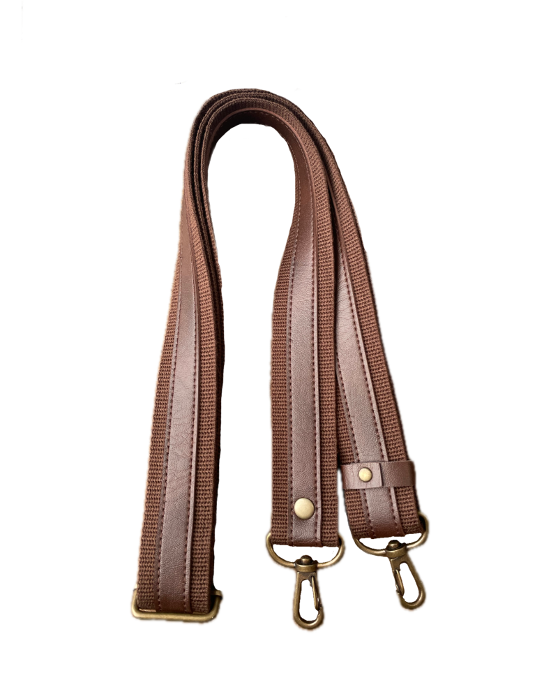 Linen shoulder strap with clips 25mm /  80-140cm