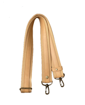 Bandolera de lino con clips 25mm / 80-140cm