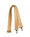 Bandolera de lino con clips 25mm / 80-140cm