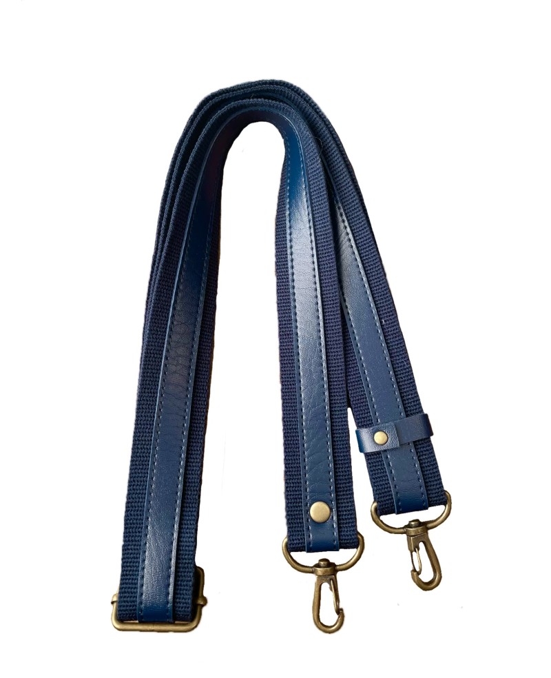 Tracolla in lino con clip 25mm / 80-140cm
