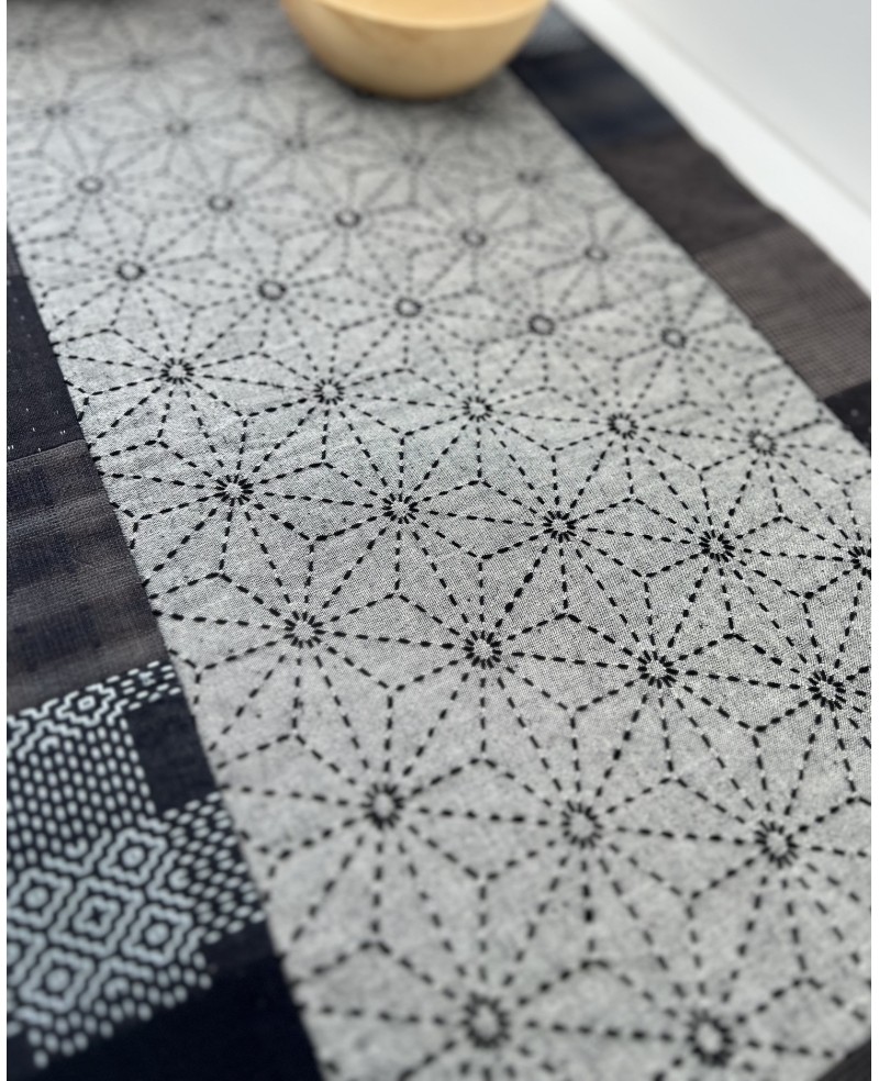 Asanoha Sashiko Tablerunner Kit
