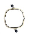 Purse frame with clasp 12cm