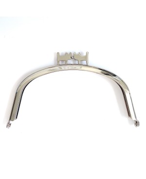 Fermoir porte-monnaie chats 12cm