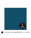 Sashiko Sampler Flor de caqui