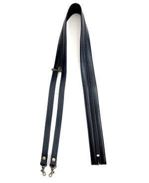 Black leatherette backpack kit