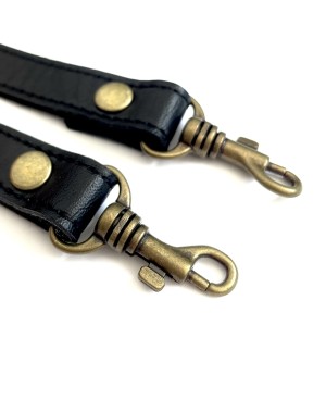 Rucksackset schwarzes Kunstleder