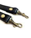 Rucksackset schwarzes Kunstleder