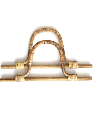 Taschengriffe aus Rattan