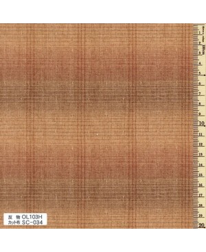 Yarn Dyed Sakizome Momen cotton Fabric