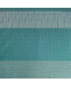 Coton sérigraphié Takumi motif kasuri bleu turquoise