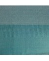 Takumi screen-printed cotton with kasuri pattern turquoise blue