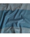 Takumi siebgedruckte Baumwolle mit blauem Kasuri-Muster
