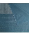 Algodón serigrafiado Takumi con estampado kasuri azul