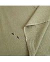 Takumi silk-screened cotton khaki cat heads