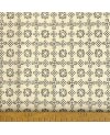 Cotone serigrafato Takumi, disegni vari, beige