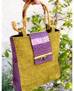Poignées de sac en bambou
