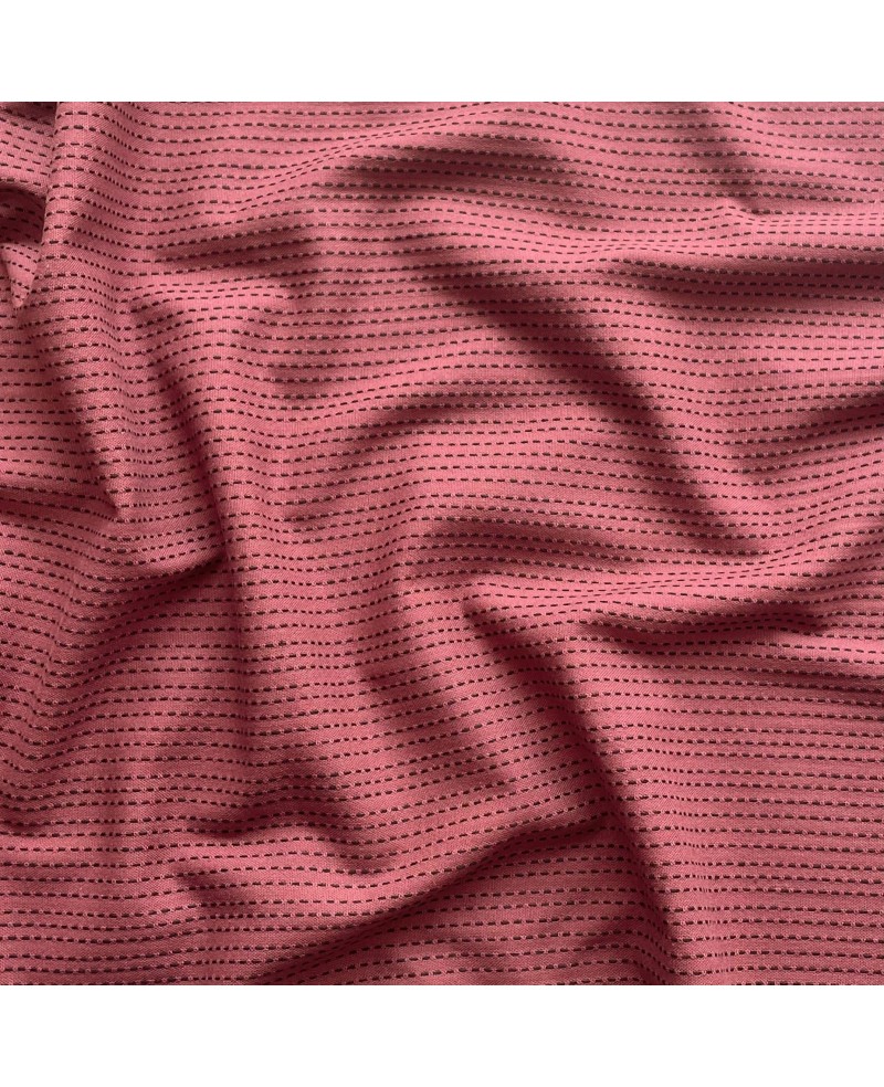 Yokogushi yarn dyed sashiko fabric Yokogushi yarn dyed sashiko fabric