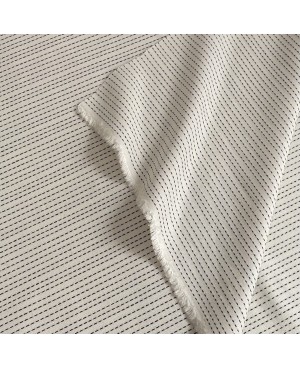 Yokogushi yarn dyed sashiko fabric