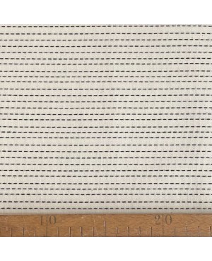 Yokogushi tissu sashiko tissé teint