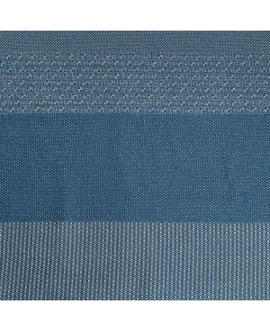 Algodón serigrafiado Takumi con motivo kasuri azul 2