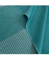 Coton sérigraphié Takumi motif kasuri bleu turquoise 2