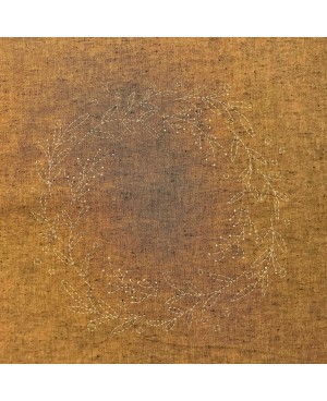 Panel de corona de Sashiko preestencilado