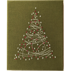 Sashiko Christmas Tree Kit