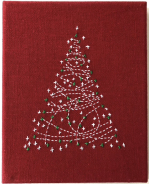 Kit Árbol de Navidad Sashiko