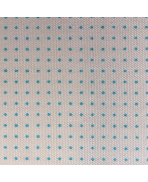 Dot Grid Stencil Fabric Panel