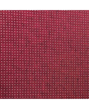 Dot Grid Stencil Fabric Panel